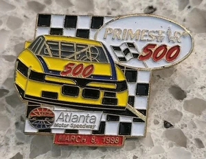 1998 Primestar 500 Atlanta Raceway Race NASCAR Racing Enamel Lapel Hat Pin - Picture 1 of 2