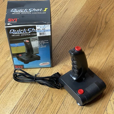 QUICKSHOT I JOYSTICK In Box SPECTRAVISION COMMODORE & ATARI SYSTEMS - Image 1 of 4