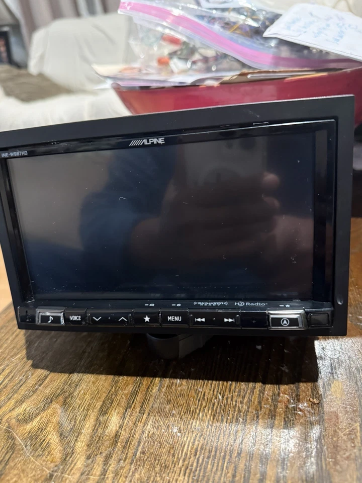 Used Alpine INE-W987HD 2-DIN 7" Digital Multimedia Receiver w/ GPS Navigation  - Image 1 of 4