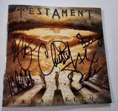 Testament Para Bellum CD Signed Signiert Tour 2025 - Bild 1 von 4