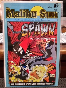 MALIBU SUN #13 1ST APP OF SPAWN 1993 TODD MCFARLANE - Picture 1 of 10