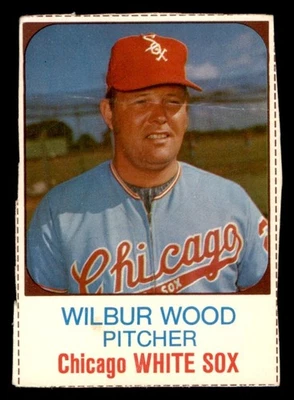 1975 Hostess Baseball #68 Wilbur Wood PR - Image 1 of 2