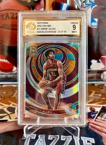 2022-23 Panini Spectra Jarret  Allen Asia Blue/Orange Prizm 23/49 #17 CGA 9 - Bild 1 von 3