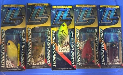 5 Qty Livingston Lures Croakers  - Image 1 of 2