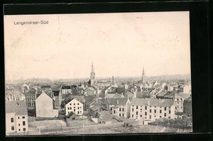 Langendreer-Süd, der Ort aus der Vogelschau, Ansichtskarte  - Picture 1 of 2