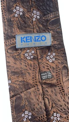 Cravatta Kenzo  100% Seta - Imagen 1 de 4