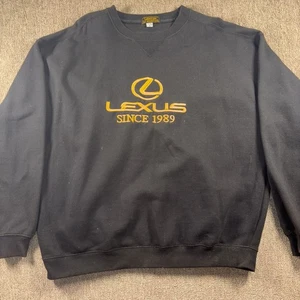 Lexus Vintage Sweatshirt XL schwarz bestickt - Bild 1 von 7