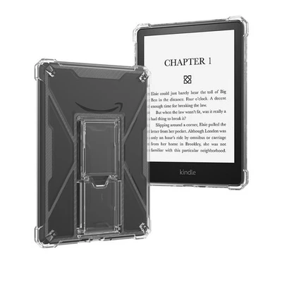 Clear Shockproof Case Stand Cover For Kindle 12th 11th 10th Paperwhite 6/5/4/3/2 - Image 1 of 4