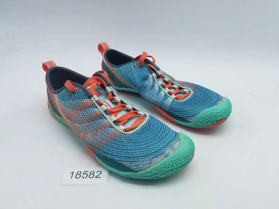 Merrell Vapor Glove 2 Women's Size 9 Barefoot Running Shoes Sea Blue Coral - Image 1 of 4