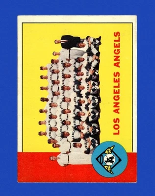 1963 Topps Set-Break # 39 Angels Team EX-EXMINT *GMCARDS* - Image 1 of 2