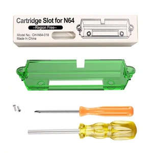 N64 Cartridge Slot Tray For Nintendo Console Play US JAPAN Games - Picture 1 of 10