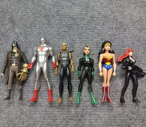 lot 6 DC Comics Young Justice AQUALAD Captain Atom wonderman figure 4.5" - Picture 1 of 12
