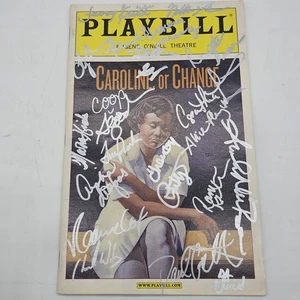 CAROLINE OR CHANGE, FULL CASTSIGNED PLAYBILL TONYA PINKIN Costabile Anika 2004 - Bild 1 von 9