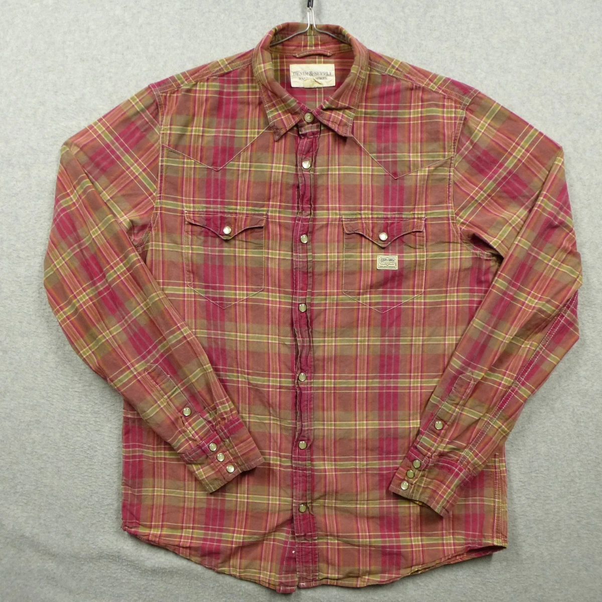 Denim & Supply Ralph Lauren Red Shirts for Men for sale | eBay