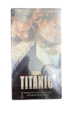 RARE Original Titanic Factory Sealed VHS Set - Image 1 of 4