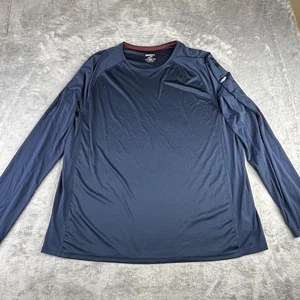 Brooks Shirt Mens XXL Blue Long Sleeve Performance Running Athletic Tech 211251 - Picture 1 of 11