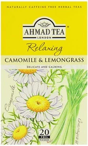 Ahmad Kamille & Zitronengras 6 Schachteln mit 20 Teebeuteln kostenlose UK-Lieferung  - Bild 1 von 1