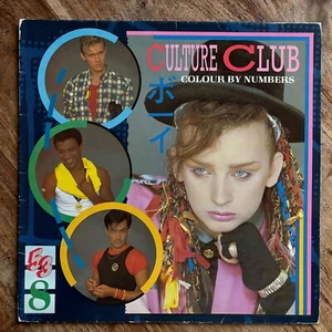 CULTURE CLUB - COLOUR BY NUMBERS EX-/EX+ VINYL LP / FOLD-OUT PRINTED SHEET - Imagen 1 de 10