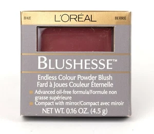 L'Oreal Blushesse endloses Farbpulver Rouge BERRIE 0,16 Unzen Neu im Karton - Bild 1 von 4