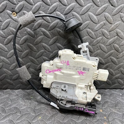 OEM 2011-2018 PORSCHE CAYENNE PUERTA DELANTERA DERECHA PESTILLO CERRADURA ACTUADOR Foto 1 de 4