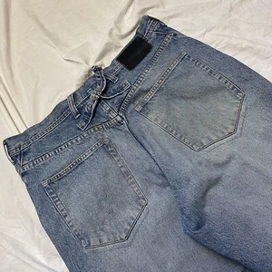 Jeans uomo Sean John Y2K ricamato 36 x 32 pantaloni vintage fibbia posteriore - Foto 1 di 13