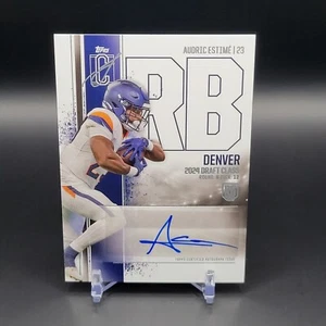 2024 Topps Signature Class Audric Estime RC Rookie Class Auto #RCA-AE - Imagen 1 de 2