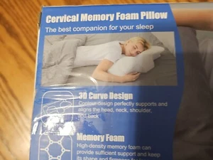 HOMCA Gebärmutterhalskissen Memory Foam Kissen - Kontur Memory Foam Kissen für Nacken - Bild 1 von 2
