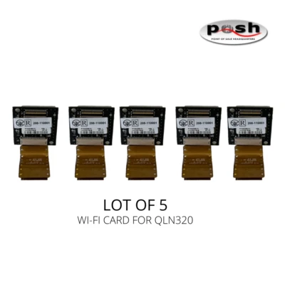 P1032298-01 Módulo WiFi Bluetooth Zebra Usado para QLN320 QLN220 QLN42 - Lote de 5 Foto 1 de 4