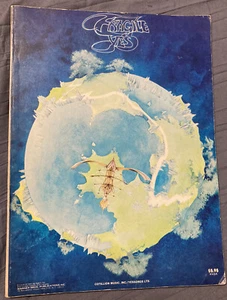 YES FRAGILE SONGBOOK PIANO VOCAL GUITAR SHEET MUSIC BOOK 70’s Band Warner Pub - Picture 1 of 3