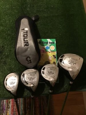 Tour Collection TC 7000 HLT Driver 3-5 Woods & 4 Hybrid Set Apollo Graphite - Image 1 of 4