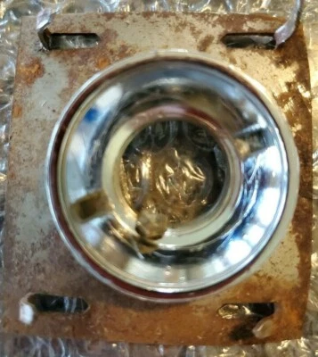 MOPAR 1967 CHRYSLER IMPERIAL REMOTO ESPEJO BISEL Y ANILLO DE BLOQUEO #2802753  Foto 1 de 4