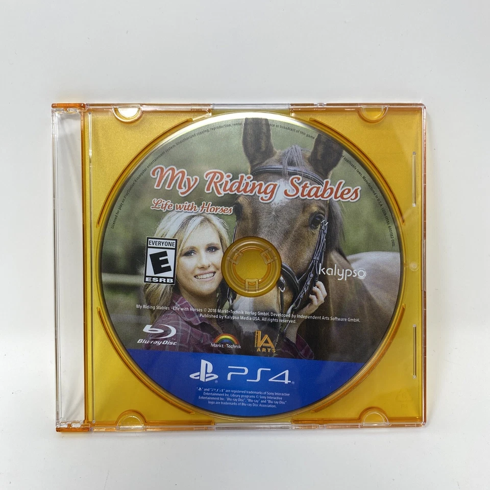*PS4* My Riding Stables Life with Horses Sony PlayStation 4 PS4 Game 2018 - Image 1 of 1