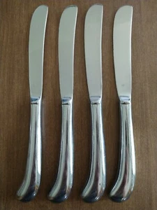 Lot of 4 Cambridge AMERICAN PRIDE Stainless Dinner Knives Glossy Flatware - Picture 1 of 4