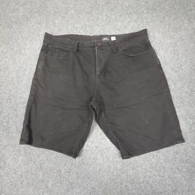 Volcom Shorts Mens 36 Black Denim cotton skater Distressed summer beach Size 36 - Image 1 of 4