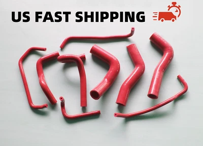 Kit manguera silicona para Mazda MX-5 MX5 Miata 1.8L BP 1994 - 1997 ROJO Foto 1 de 3