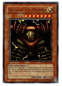 Yugioh - 1X Sanga of the Thunder - Rare - Unlimited - DLG1-EN031 - Near Mint - Picture 1 of 1