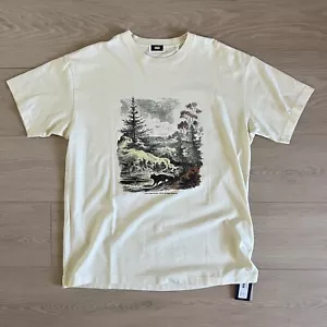 NWT Kith Men’s 1996 Nature Society Sandrift Color Graphic T- Shirt Size Medium - Picture 1 of 7