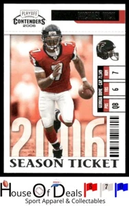 2006 Playoff Contenders #5 Michael Vick Atlanta Falcons Football Card - Picture 1 of 2