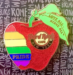 2020 HARD ROCK CAFE NEW YORK RAINBOW GAY PRIDE BIG APPLE LE PIN - Bild 1 von 1