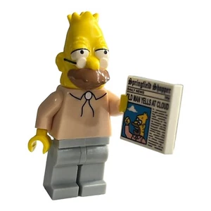 LEGO Collectible Minifigs - Rare Simpsons Series 1 71005 - Grampa Simpson - New - Picture 1 of 5