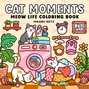 Cat Moments: Meow Life Coloring Book for Adults and Teens - Imagen 1 de 9