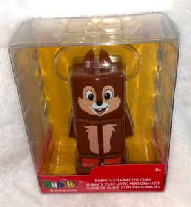 New Disney Parks Rubik's Character Cube Puzzle Chip & Dale Chipmunk Chip - Picture 1 of 8