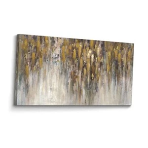 Abstract Canvas Wall Art Bedroom: Modern Living Room Hand 40"x20" Abstract 04 - Picture 1 of 7