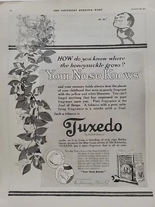 Smoking Tabak 1917 S.E. Post Print Anzeige - Bild 1 von 2