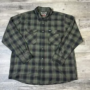 Dixxon Flannel The Burlington Men’s Size 3XL Plaid Heavyweight - Picture 1 of 5