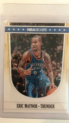 2011-12 NBA HOOPS Basketball Card of Erick Maynor of Thunder #174.New. - Image 1 of 3