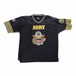 United States ARMY Football Jersey Mens Size 3XL Stitched Letters & Logo Black - Picture 1 of 6