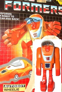Transformers 1986 WHEELIE Vintage g1 complete full backer card generation 1 one - Picture 1 of 6