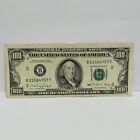 Series 1990 US One Hundred Dollar Bill $100 New York ~ B 21564757 F
