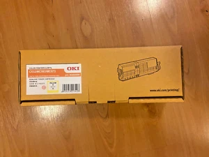 Genuine, brand new unopened, yellow toner OKI C532 / MC563 / MC573 p/n 46490609 - Picture 1 of 1